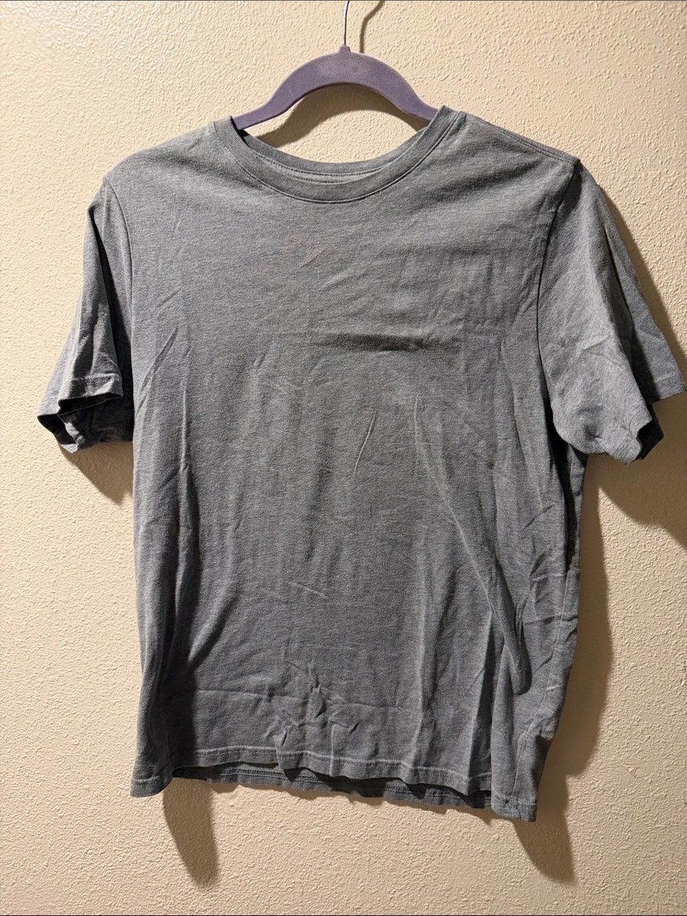 Wonder Nation Heather Gray Crew Neck T-Shirt